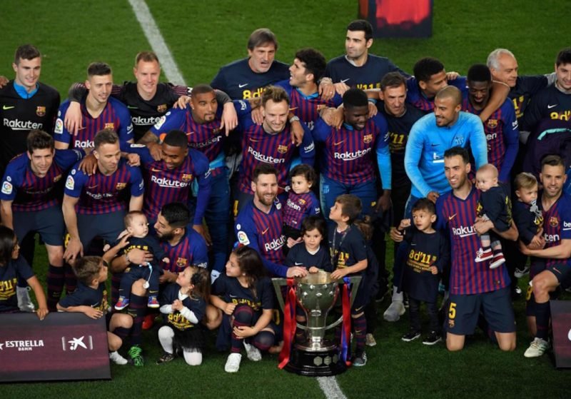 đội bóng vô địch La Liga - Barcelona vô địch La Liga