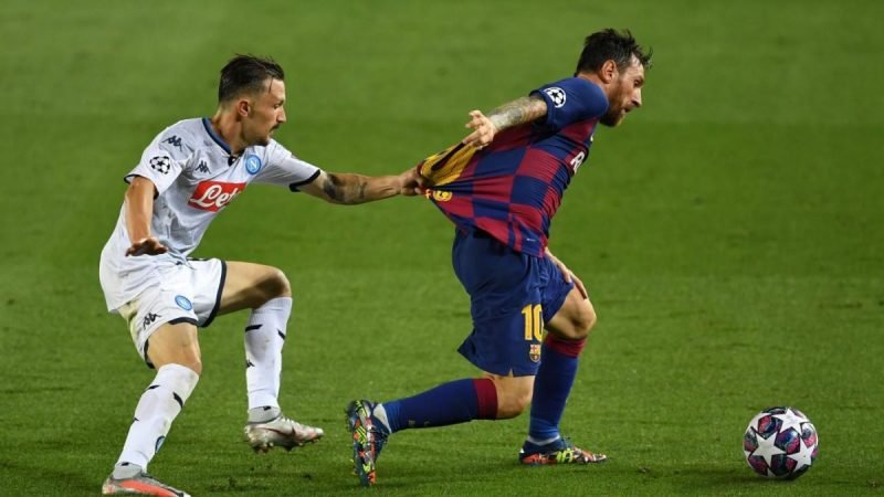 Kết quả barcelona vs napoli: Napoli không thể ngăn cản Messi và đồng đội vào tứ kết