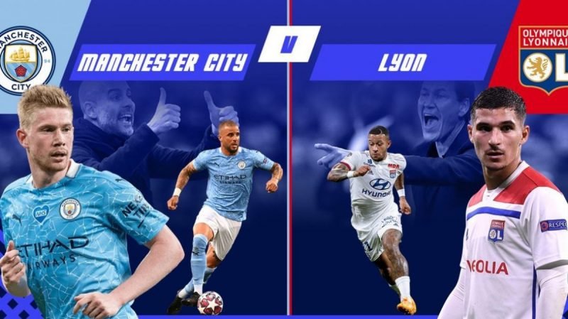 Man City vs Lyon: Man City được đánh giá cao hơn Lyon trong cuộc đụng độ này