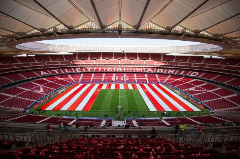 Sân vận động có sức chứa lớn nhất La Liga: Wanda Metropolitano