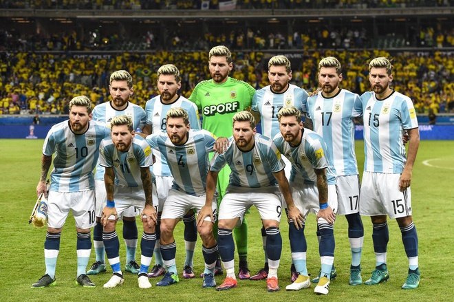 Ảnh chế Messi: Hình ảnh đội tuyển Argentina trong mắt các fan Messi