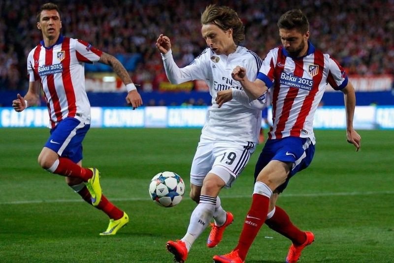 Atletico Madrid vs Real Madrid, Luka Modric