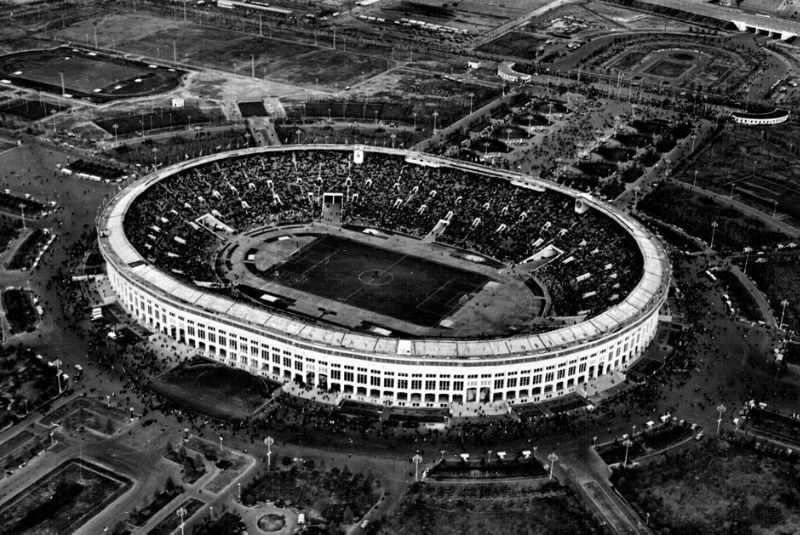 Sân vận động Nou Camp năm 1950