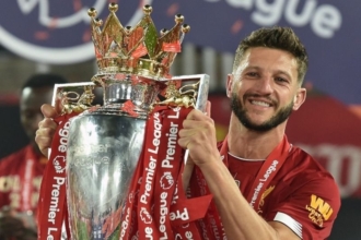 Adam Lallana vô đich Ngoại Hạng Anh