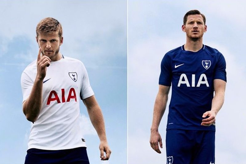 Áo Tottenham qua từng mùa: Nike tài trợ áo đấu cho Tottenham