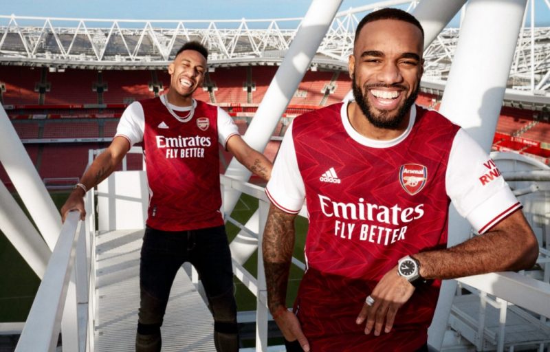 Lacazette cùng Aubameyang rạng rỡ trong màu áo mới của Arsenal