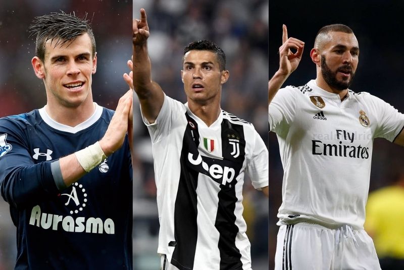 Đội hình Real Madrid vô địch Champions League 2017: Gareth Bale, Karim Benzema, Ronaldo