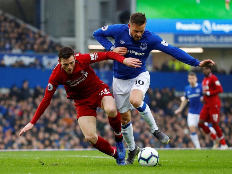 Everton vs Liverpool.