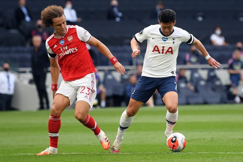 Son Heung-min vs David Luiz