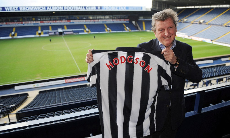 Roy Hodgson khi còn dẫn dắt West Bromwich Albion