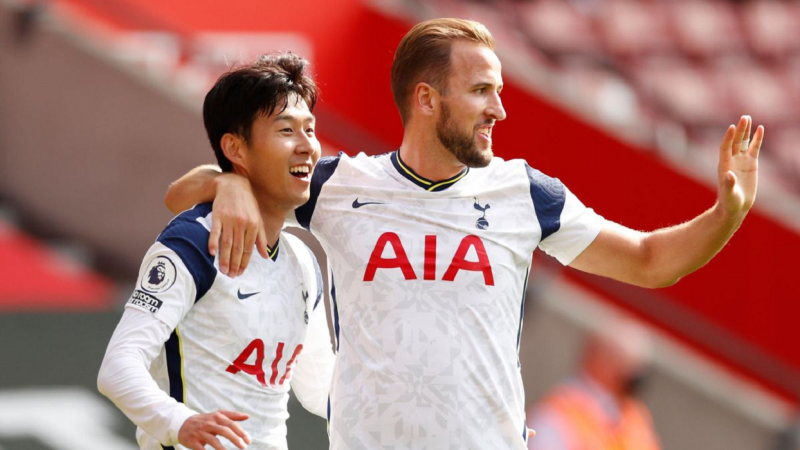 Son Heung Min và Harry Kane, Tottenham