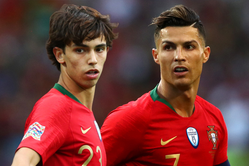 Đội hình Bồ Đào Nha mạnh nhất: Joao Felix - Cristiano Ronaldo
