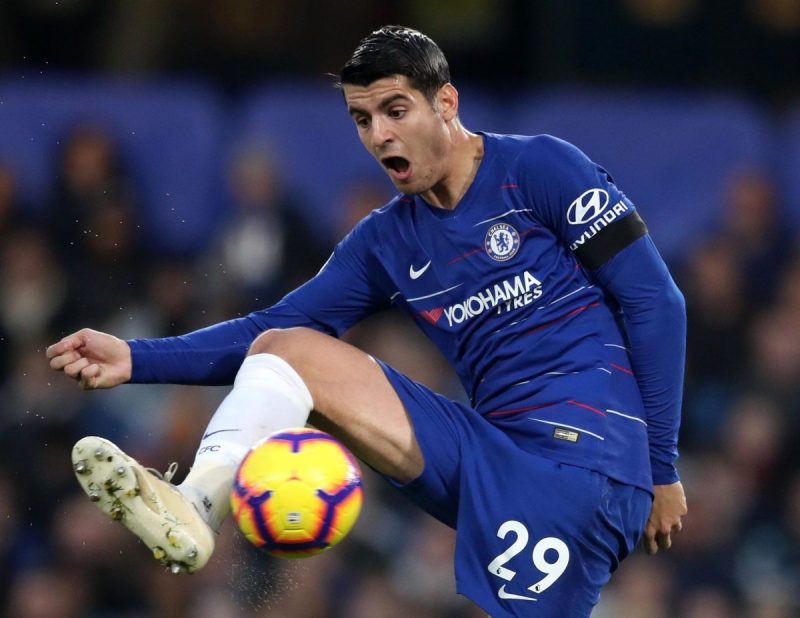 Tiền đạo: Alvaro Morata, chelsea