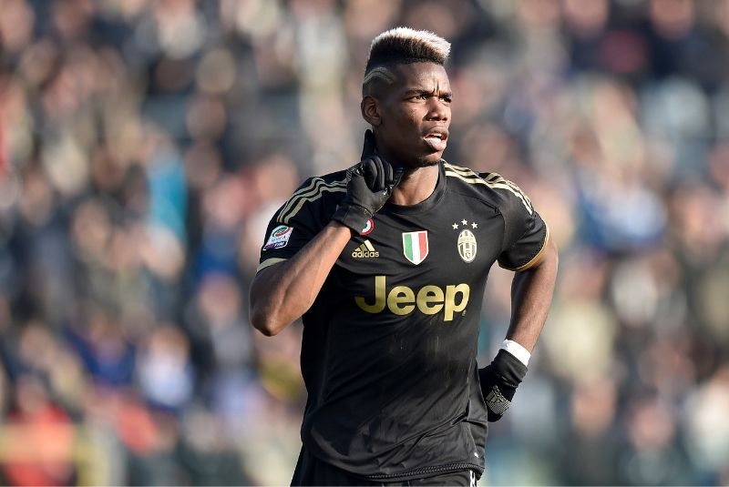 Pogba trong màu áo Juventus