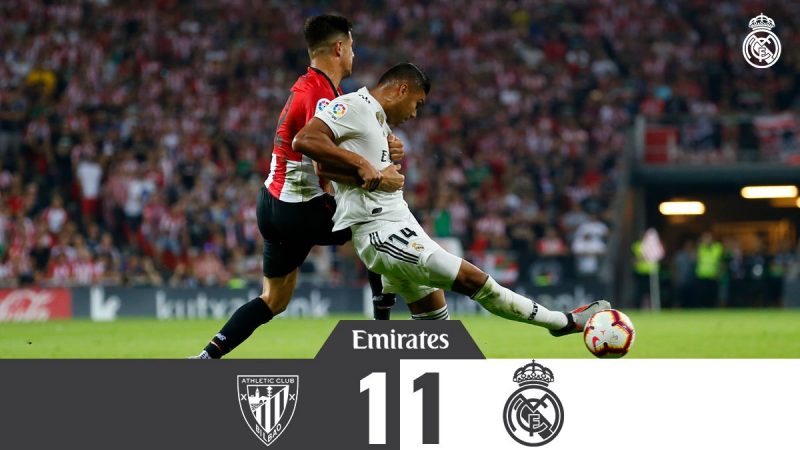 Athletic Bilbao 1-1 Real Madrid