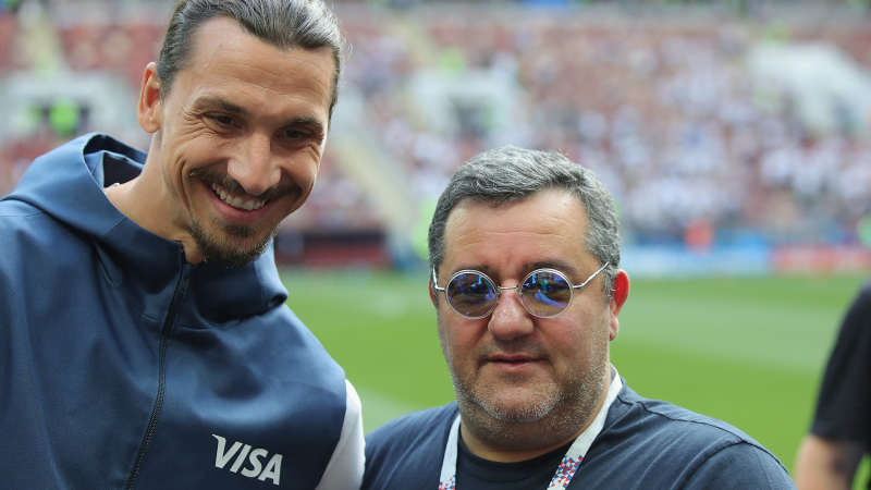 Đến một người cá tính như Ibrahimovic cũng phải chịu khuất phục trước Mino Raiola 