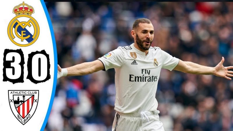 Karim Benzema, Real Madrid 3-0 Athletic