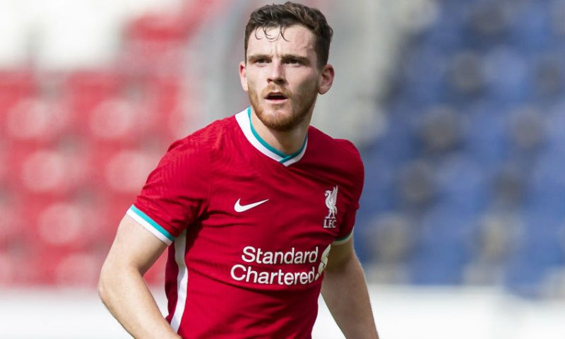 Hậu vệ trái Andrew Robertson.