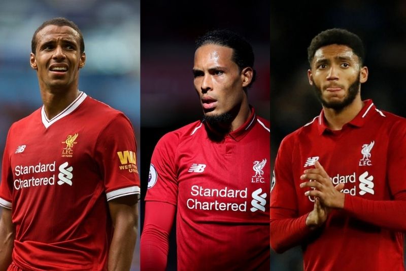 Van Dijk, Matip, Joe Gomez 