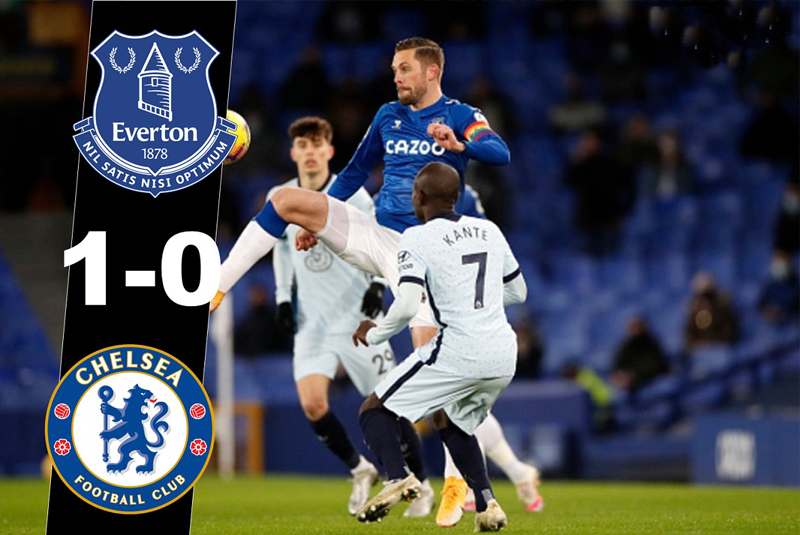 Kết quả Everton vs Chelsea: The Blues đứt mạch bất bại | Hình 1