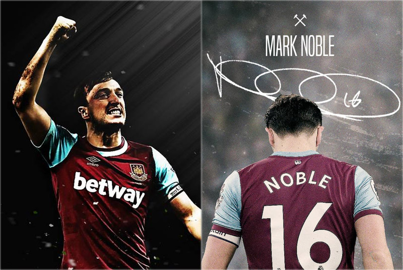 Mark Noble hiện đang là đội trưởng của West Ham