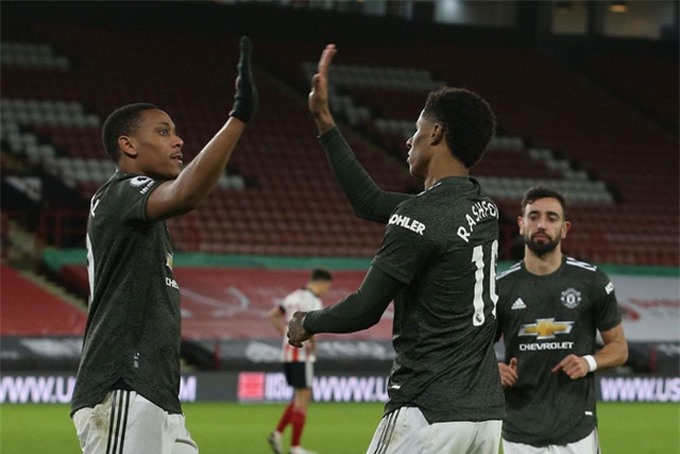 Martial và Rashford