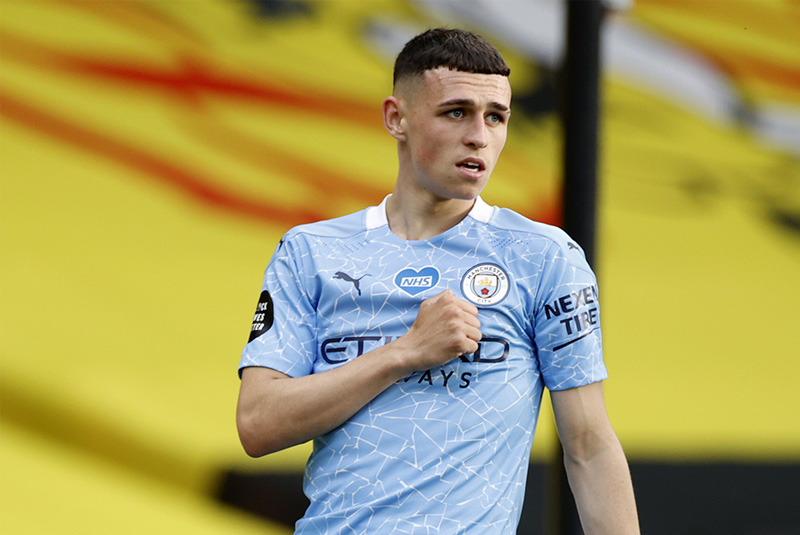 Phil Foden ngày càng trưởng thành tại Man City