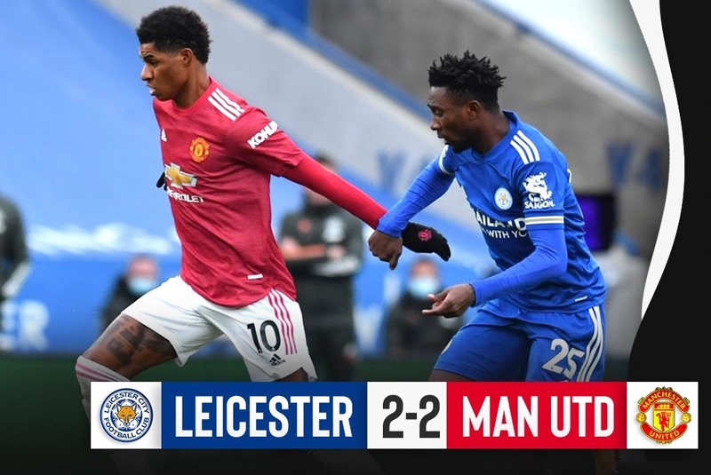 Kết quả Leicester vs Manchester United: Kết cục hợp lý