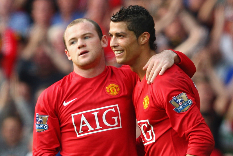 Rooney và Ronaldo