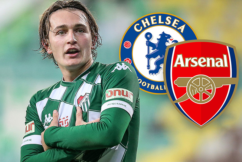 Ali Akman đang là mục tiêu chuyển nhượng của cả Chelsea và Arsenal