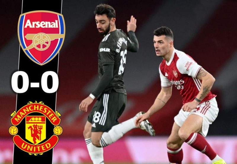 Kết quả Arsenal vs Manchester United 0-0: Thoi quen xấu của Quỷ Đỏ