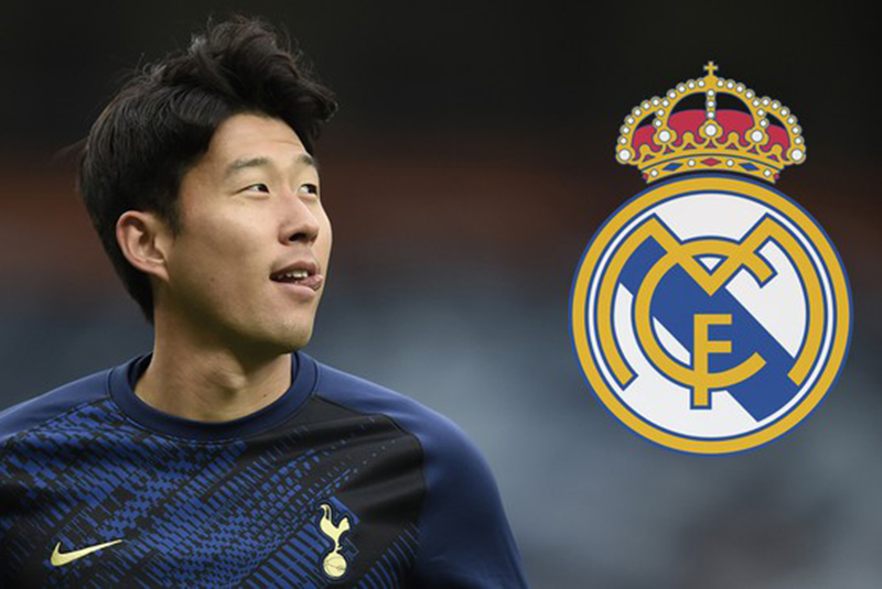 Real Madrid đang muốn sở hữu chữ ký của Son Heung-min