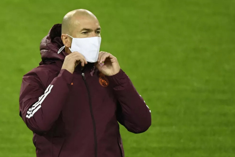 HLV Zidane của Real Madrid sẽ phải cách ly điều trị trong 2 tuần