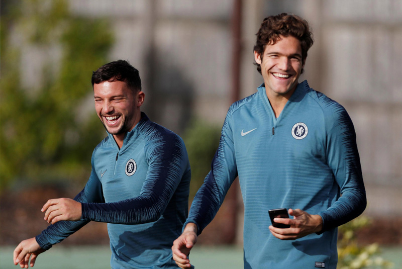 Danny Drinkwater, Marcos Alonso