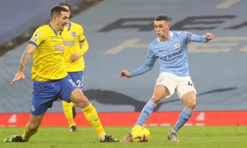 Foden trong pha dứt điểm nâng tỷ số cho Manchester City