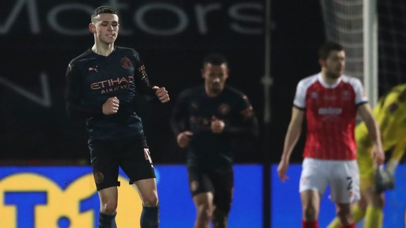 Phil Foden một tay giúp Man City giành chiến thắng