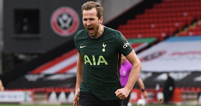 Tiền đạo chủ lực Harry Kane vẫn có bàn thắng trong trận đấu đêm qua