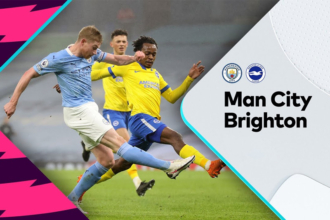 Kết quả Man City vs Brighton