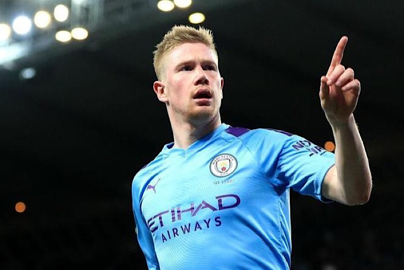 De Bruyne đang là tiền vệ kiến tạo hay nhất thế giới