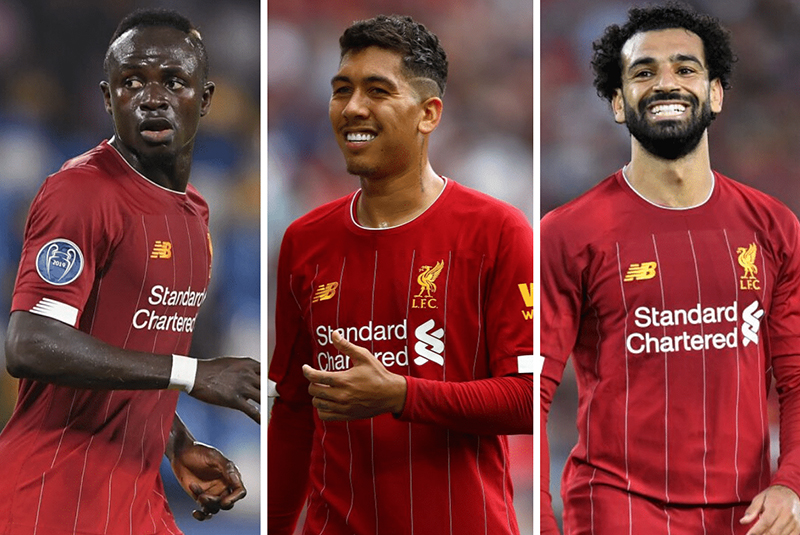 Salah, Mane, Firmino