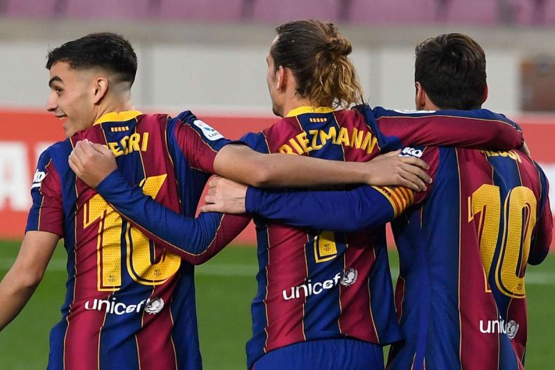 Vắng Messi trong 2 trận đấu tới nhưng Barca có thể đặt niềm tin vào bộ đôi Griezmann và pedri