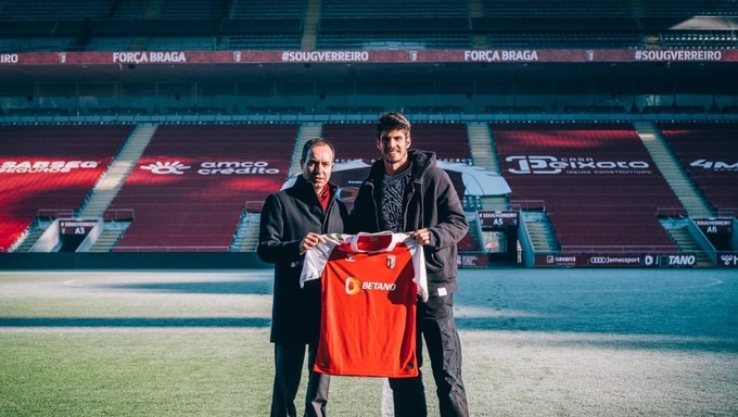 Piazon ký hợp đồng tới năm 2025 với Braga