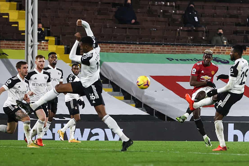 Pogba sở hữu khả năng nã pháo tầm xa cực tốt