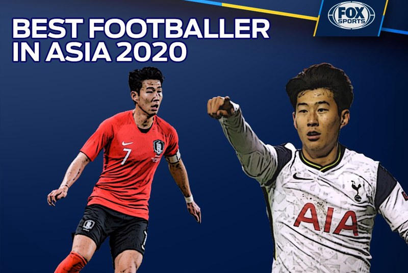 Son Heung-min nhận giải Cầu thủ xuất sắc nhất châu Á 2020