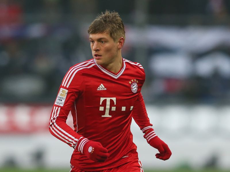 Toni Kroos trong màu áo Bayern trong 7 năm