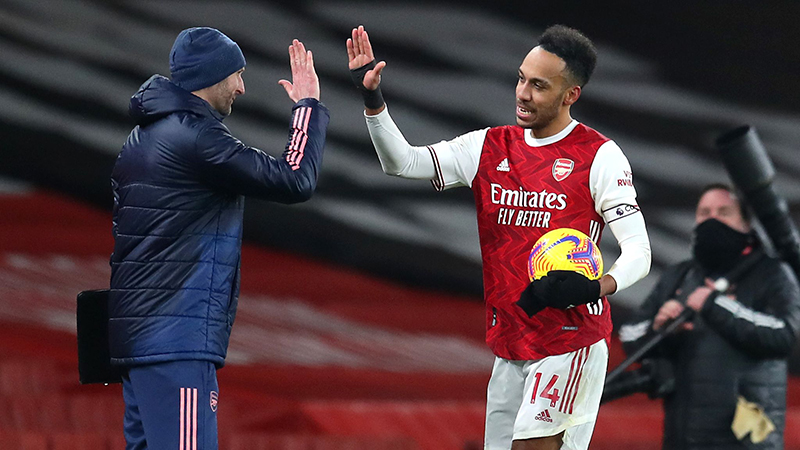 Thành tích ghi bàn của Pierre-Emerick Aubameyang đang thuộc hàng top của làng túc cầu đương đại