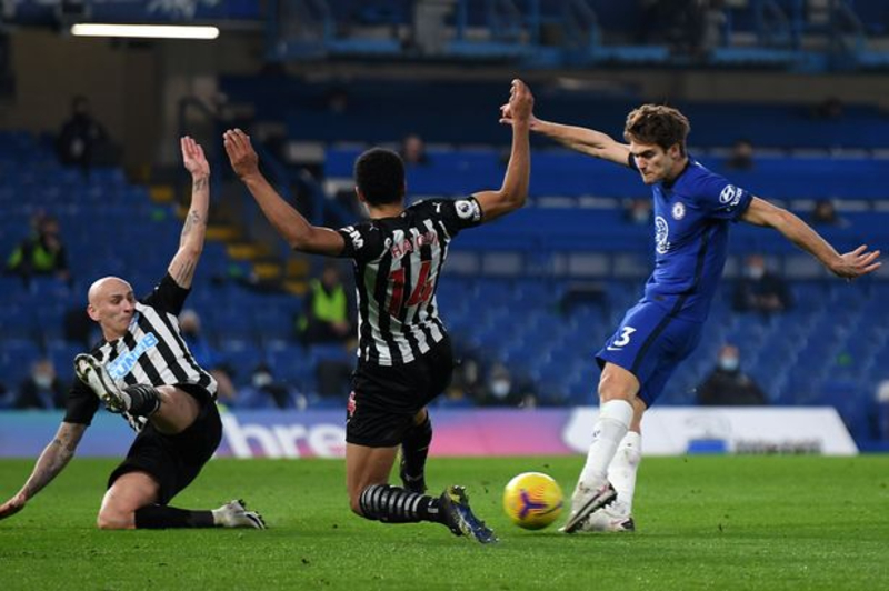 Newcastle không thể phản kháng trước sức mạnh của Chelsea