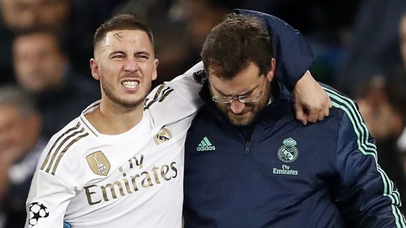Dấu ấn của Hazard ở Real Madrid phần lớn là chấn thương
