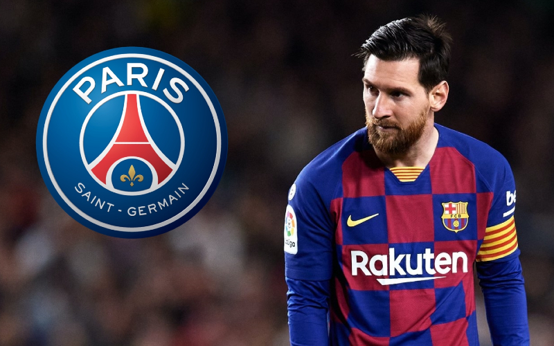 Lionel Messi đang được đồn đoán sẽ tới PSG mùa giải năm sau