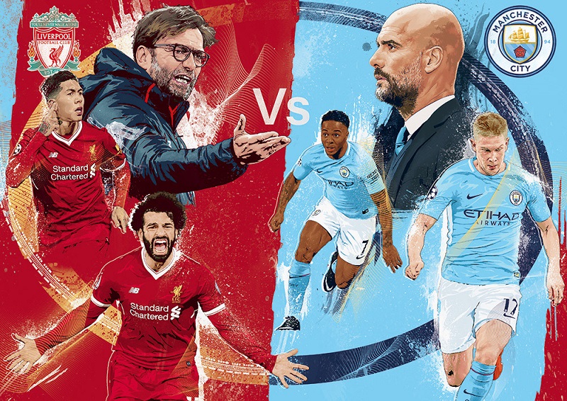 Liverpool vs Man City sẽ là trận cầu đinh của vòng đấu 23